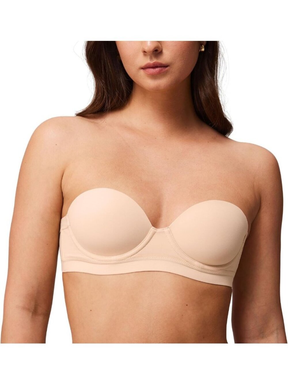 Strapless Balconette Bra for Small Chests - Comfortable, Supportive & Stylish